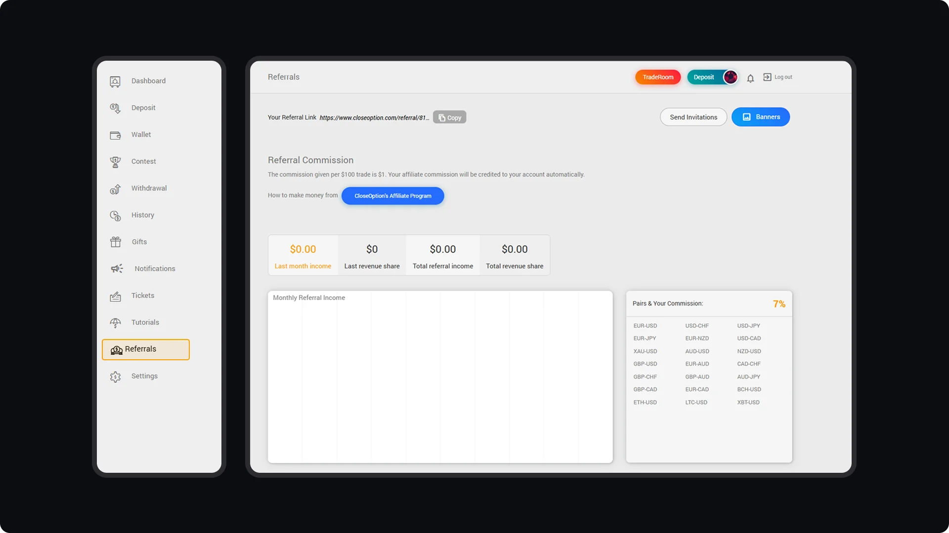 How to Participate in CloseOption’s Referral Program