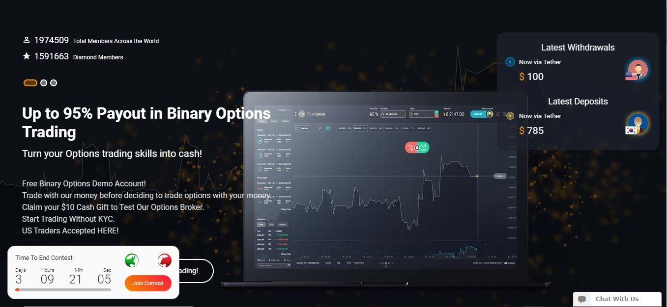 CloseOption Earns Binary Options Brokers Software Accolade from Leading B2B Review Platform