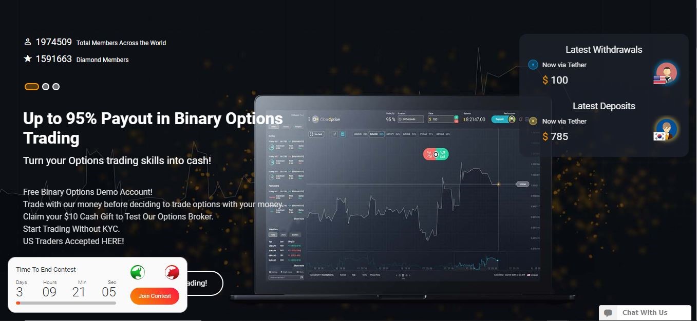 CloseOption verdient binaire opties makelaars software onderscheiding van toonaangevende B2B Review Platform