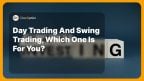 Day Trading and Swing Trading