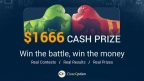 $1,666 Prize for Winners + $1,000 Prize for Non-Winners