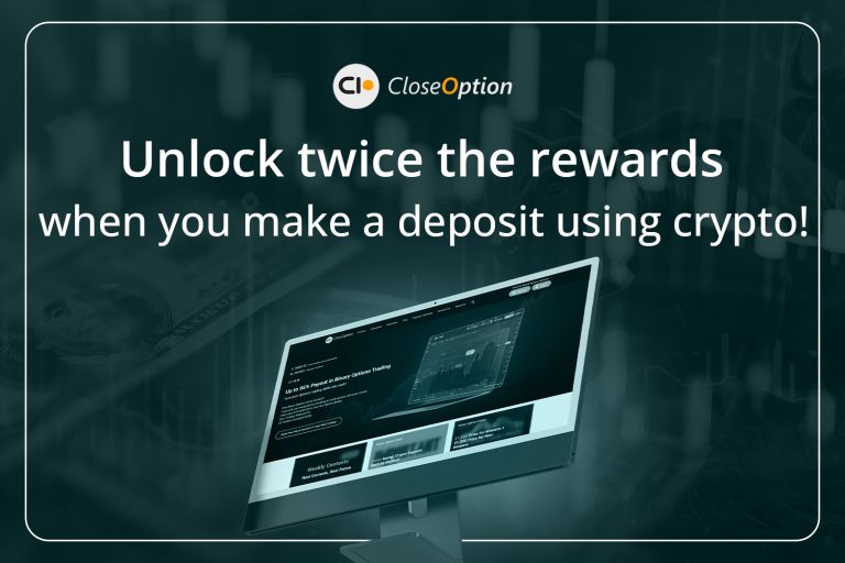 Unlike twice the rewards when you make a deposit using crypto