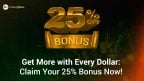 Unlock Your Potential with a 25% Deposit Bonus!
