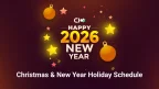 Season’s Greetings & Holiday Trading Schedule